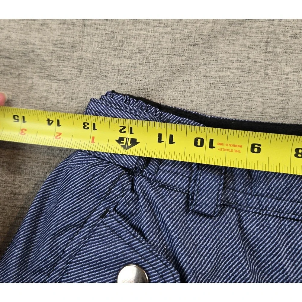 CB Boy's Ski Snow Pants Adjustable Waist Elastic Ankle Pockets Galore Size 10 - Picture 7 of 14